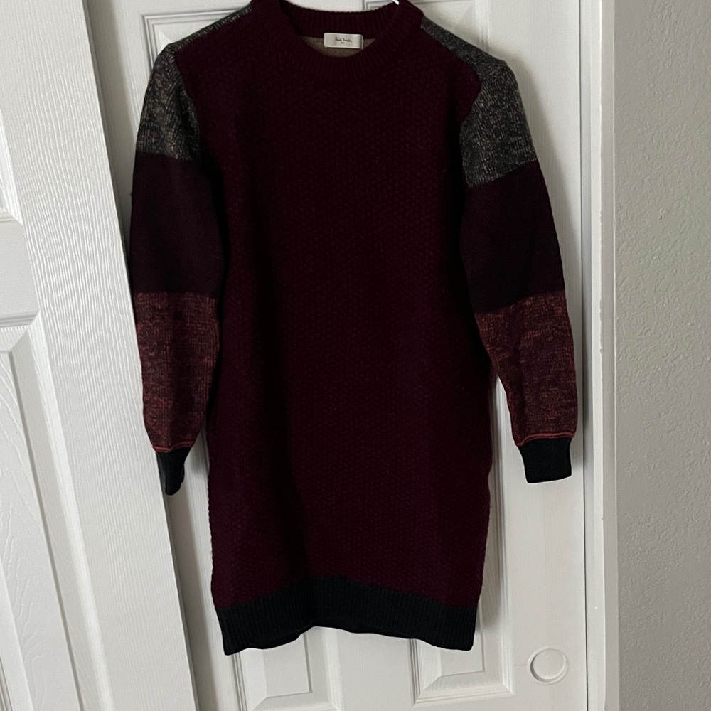 Paul Smith women’s wool Crewneck Colorblock Sweater
